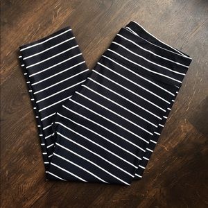 Kiava Striped Workout Capri